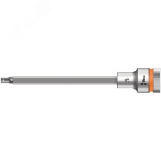 Головка торцевая со вставкой под внутренний шестигранник 8740 C Hex-Plus HF Zyklop DR 1/2 с фиксацией крепежа 5X140 мм