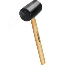 Киянка чёрная резиновая 680 г