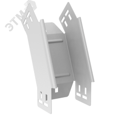 ESCA 5 Поворот верт. внеш. 45град 80х100-1,2 RAL 9016 IEK