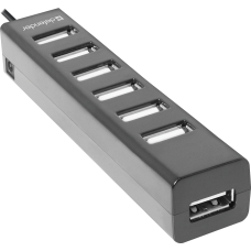 Defender Универсальный USB разветвитель Quadro Swift USB2.0, 7 портов