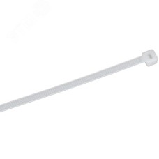 Хомут P6.6 стандартный белый 3.6х140мм 100шт/упак IEK