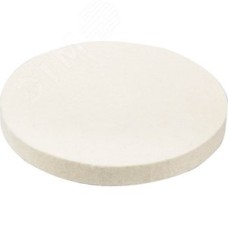 Насадка полировальная из фетра на липучке, 125мм