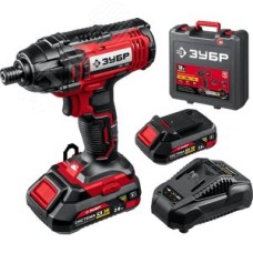 Винтоверт ударный 18В, 2 АКБ (2Ач), в кейсе