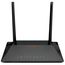 маршрутизатор/ DSL-224 VDSL2/ADSL2+ N300 Wi-Fi Router, 4x100Base-TX LAN, 2x5dBi external antennas, Annex A, DSL port , Ethernet WAN support