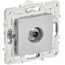 SKANDY Розетка TV проходная SK-A17S серебряный IEK