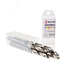 Сверло по металлу, индустриальное, DIN 338, HSS-G, Тип N, 5xD, 12,00 мм, (1 комплект-5 шт)