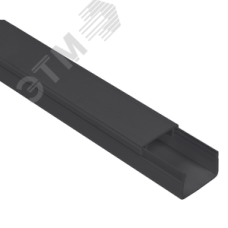 Кабель-канал 25х16 ЭЛЕКОР черный (50м) IEK