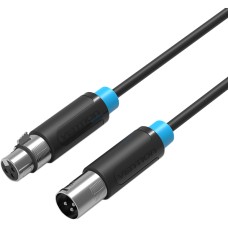 Кабель Vention аудио XLR M/XLR F - 3м