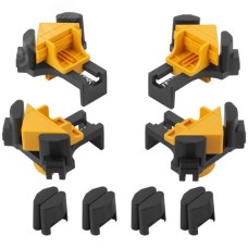 Струбцины угловые нейлоновые, набор 4 шт., 5-22 мм