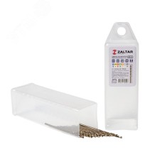 Сверло по металлу, индустриальное, DIN 338, HSS-E Co5, Тип VA, 5xD, 1,50 мм, (1 комплект-10 шт)