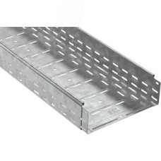 Лоток перфорированный 100х400х3000мм горячеоцинкованный