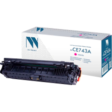 -/ Тонер-картридж NVP NV-CE743A Magenta для HP Color LaserJet CP5225/ CP5225n/ CP5225dn (7300k)