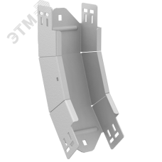 ESCA 7 Поворот верт. внутр. 45град 80х100-2,0 RAL 9016 IEK
