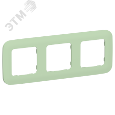 FLITE ARTISTIC Рамка 3-местная РУ-3-А-ФлФ фисташковый IEK