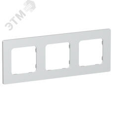 FLITE CLASSIC Рамка 3-местная РУ-3-К-ФлЖ жемчуг IEK