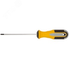 Отвертка ''Старт'', CrV сталь, прорезиненная ручка 3х100 мм РН0
