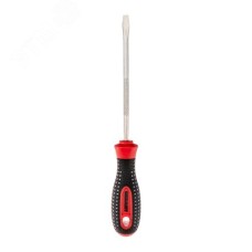 Отвертка шлицевая SL4х100 мм, трехкомпонентная рукоятка