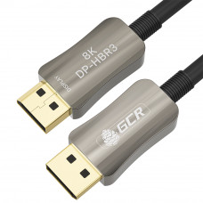 GCR PRO Кабель 1.0m оптический DP v1.4 Ultra HD 8K 60Hz, 4K 144Hz, HBR3, 32.4 Гбит/с