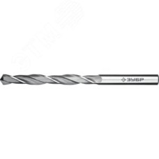 Сверло по металлу сталь Р6М5 класс В, ПРОФ-В 6.9х109мм