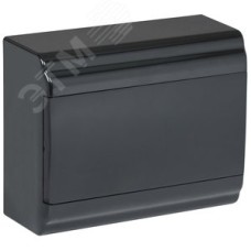 Корпус модульный пл. нав. ЩРН-П-9 PRIME черный IP41