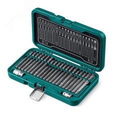 Набор специальных бит, HEX, TX, SPLINE хвостовик  10 мм под квадрат 1/2", THS-42, 42 шт