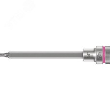 Головка торцевая 8740 B Hex-Plus HF Zyklop со вставкой под внутренний шестигранник DR 3/8 с функцией фиксации крепежа 1/8X107 мм