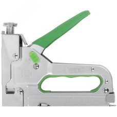 Степлер 5-в-1 для широких скоб ""тип 140"", ""тип 53F"", ""тип 28"", ""тип 300"", ""тип 500"", 4-14 мм, регулировка силы удара, встроенный блокиратор