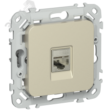 FLITE Розетка компьютерная RJ45 категория 5Е STP РК5е-1-1-ФлШ шампань IEK