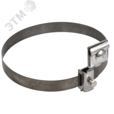 Держатель проводника круглого 6-10мм водосточная труба 0-160мм нержавеющая сталь IEK