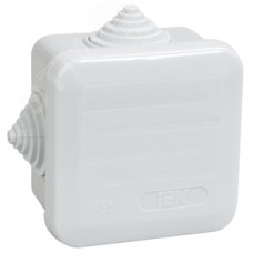 Коробка распределительная  КМ41236 70х70х40мм IP44 для наружного монтажа