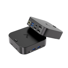 Maibenben USB-C Dock DS13 100W (TYPE-C TO TYPE C PD + 4USB3.0 + 3.5 + RJ45 + HDMI + 2DP)