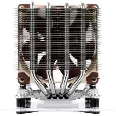 Кулер для процессора/ CPU Cooler Noctua NH-D9L (88W, 4-pin PWM, 110mm, Al/Cu, 4x6mm, 1x92x92x25mm, 46.44CFM, 22.8dBA, 2000RPM, S: 1851/1700/1200/115X, AM5/AM4, Beige/Brown)