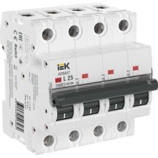 Выключатель автоматический четырехполюсный M10N L 25А