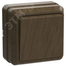 OKTAVA Выключатель 1-клавишный для открытой установки 10А ВС20-1-0-ОД дуб GENERICA