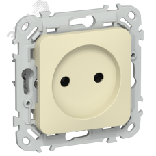 FLITE Розетка без заземления без защитных шторок 10А РС01-0-ФлН навахо IEK