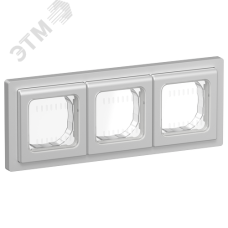 FLITE Рамка 3-местная IP55 Рпро-3-55-ФлА алюминий IEK