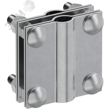 Зажим заземления с разделителем крестообразный стержень-полоса/пруток оцинкованная сталь HDZ