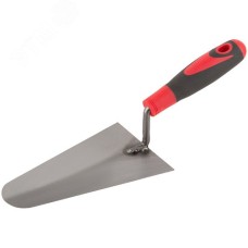 Мастерок бетонщика, прорезиненная ручка 180 мм