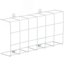 Решетка защитная для аварийных светильников ДПА 300мм белая