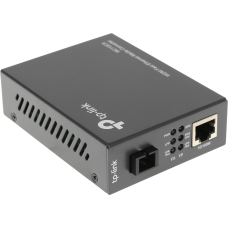 Конвертер/ 10/100Mbps RJ45 to 100Mbps single-mode SC fiber Converter, Full-duplex,Tx:1310nm, Rx:1550nm,  up to 20Km