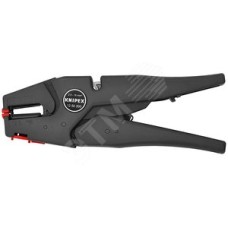 Стриппер самонастраивающийся со сменными ножами зачистка 25-16мм (AWG 13-5) рез кабеля одножильные 6мм многожильные 10мм L=200мм пластиковые рукоятки