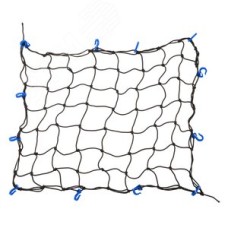 Сетка ''Мастер'' для крепления груза, 70х90 см, d 5 мм, 12 крючков