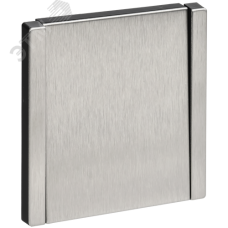 FORTE&PIANO Выключатель 1-клавишный перекрестный 10А FP712M металл никель IEK