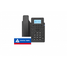 IP-телефон Flat-Phone C10: 2 SIP-аккаунта, 2 порта 10/100BASE-T (RJ-45), ЖК-дисплей, PoE, адаптер питания 220В, ТОРП