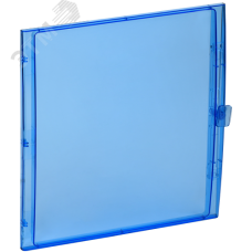 Дверца для корпуса пластикового КМПн-54 IP65 синяя прозрачная TEKFOR