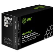 -/ Картридж лазерный Cactus CS-TN2335 TN-2335 черный (1200стр.) для Brother DCP L2500/L2520/L2540/L2560