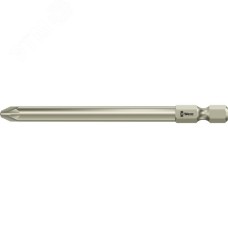 Бита 3855/4 TS PZ нержавеющая сталь хвостовик 1/4 E 6.3 PZ 3X89 мм