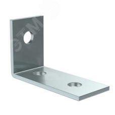 Уголок крепежный одинарный удлиненный для STRUT-профиля EZ