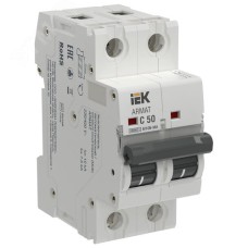 Выключатель автоматический без теплового расцепителя M10N-MA 2P C 50А