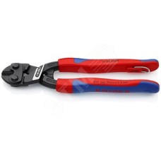 Болторез компактный CoBolT резка - мягкая проволока 6мм проволока средней твердости 52мм твердая проволока 4мм рояльная струна (HRC 59) 36мм L=200мм двухкомпонентные рукоятки крепление для страховки черный блистер